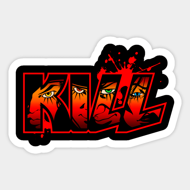 Kill Sticker by MauroPeroni